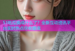 51吃瓜换成什么了？全新互动资讯平台实时热点尽收眼底