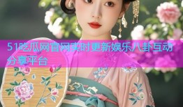 51吃瓜网官网实时更新娱乐八卦互动分享平台