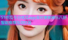 51吃瓜今日吃瓜app实时更新娱乐八卦智能推荐互动社区