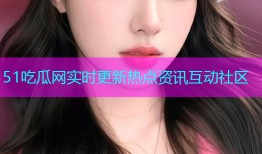 51吃瓜网实时更新热点资讯互动社区