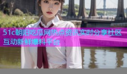 51c朝阳吃瓜网热点资讯实时分享社区互动新鲜爆料平台