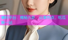 爆料平台：揭秘八卦，分享热点，吃瓜第一站