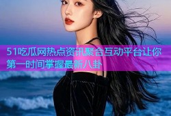 51吃瓜网热点资讯聚合互动平台让你第一时间掌握最新八卦