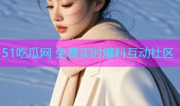51吃瓜网 免费实时爆料互动社区