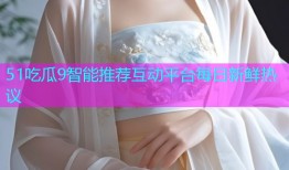 51吃瓜9智能推荐互动平台每日新鲜热议