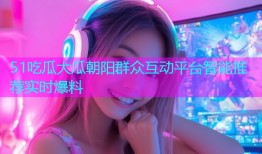 51吃瓜大瓜朝阳群众互动平台智能推荐实时爆料