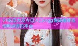 51吃瓜大瓜今日入口ccgg智能推荐互动热点资讯平台