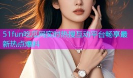 51fun吃瓜网实时热搜互动平台畅享最新热点爆料