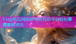 51cg吃瓜网实时热点互动平台轻松掌握最新资讯