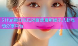 51fun每日吃瓜网聚焦最新娱乐八卦互动分享平台