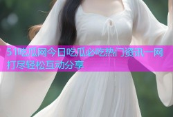 51吃瓜网今日吃瓜必吃热门资讯一网打尽轻松互动分享