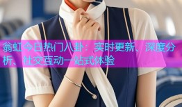 翁虹今日热门八卦：实时更新、深度分析、社交互动一站式体验