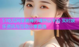 51吃瓜网李易峰打碟热议平台 实时娱乐资讯与互动分享首选