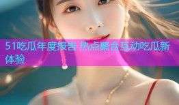 51吃瓜年度报告 热点聚合互动吃瓜新体验
