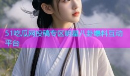 51吃瓜网投稿专区明星八卦爆料互动平台