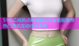 51吃瓜网热点新闻聚合平台智能推荐热门资讯互动评论首选