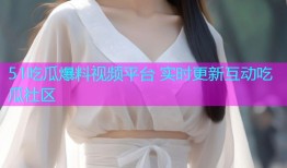 51吃瓜爆料视频平台 实时更新互动吃瓜社区