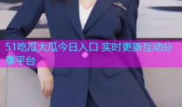 51吃瓜大瓜今日入口 实时更新互动分享平台