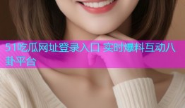 51吃瓜网址登录入口 实时爆料互动八卦平台