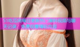 51吃瓜网每日更新热门黑料视频与聊天记录，免费观看精彩内容