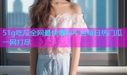 51g吃瓜全网最快爆料平台每日热门瓜一网打尽