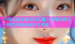 51吃瓜搞笑解说综艺魔力秀精彩瞬间一网打尽轻松娱乐不停歇