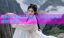 最新吃瓜事件实时更新，社交平台热点追踪与讨论