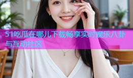 51吃瓜在哪儿下载畅享实时娱乐八卦与互动社区