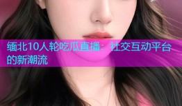 缅北10人轮吃瓜直播：社交互动平台的新潮流