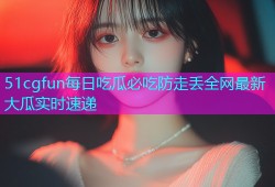 51cgfun每日吃瓜必吃防走丢全网最新大瓜实时速递