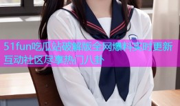 51fun吃瓜站破解版全网爆料实时更新互动社区尽享热门八卦