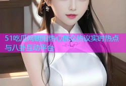 51吃瓜网朝阳热心群众热议实时热点与八卦互动平台