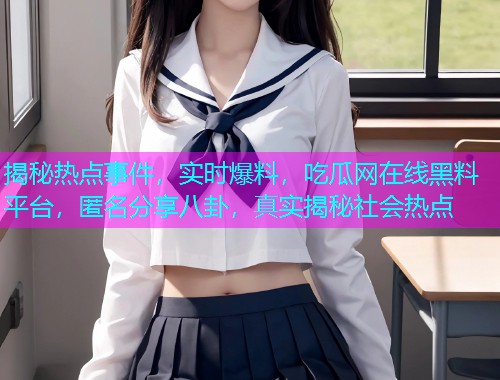 揭秘热点事件，实时爆料，吃瓜网在线黑料平台，匿名分享八卦，真实揭秘社会热点