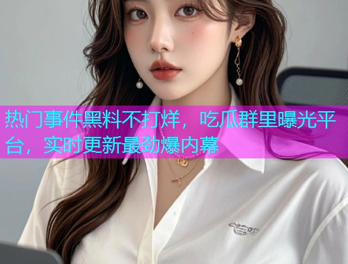 热门事件黑料不打烊，吃瓜群里曝光平台，实时更新最劲爆内幕