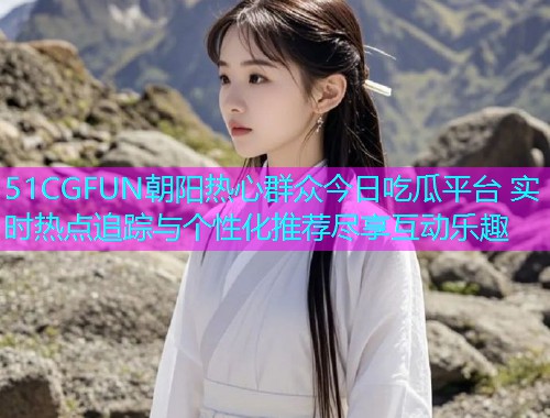 51CGFUN朝阳热心群众今日吃瓜平台 实时热点追踪与个性化推荐尽享互动乐趣