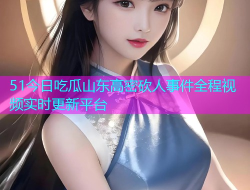 51今日吃瓜山东高密砍人事件全程视频实时更新平台