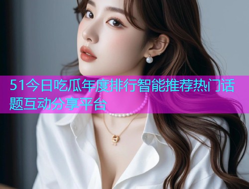 51今日吃瓜年度排行智能推荐热门话题互动分享平台