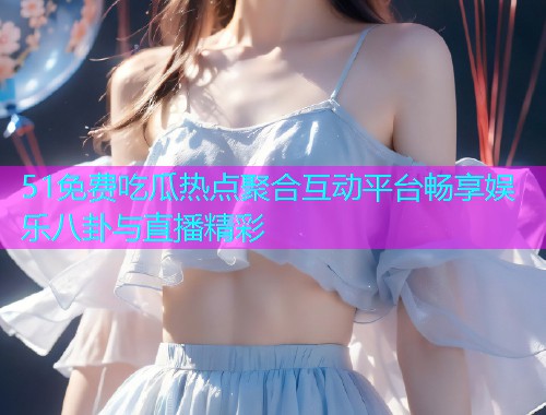 51免费吃瓜热点聚合互动平台畅享娱乐八卦与直播精彩