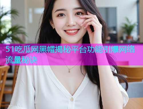 51吃瓜网黑帽揭秘平台功能引爆网络流量秘诀